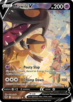 Mawile V TG17 — Silver Tempest Trainer Gallery
