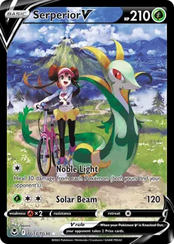 Serperior V — Silver Tempest Trainer Gallery #TG13