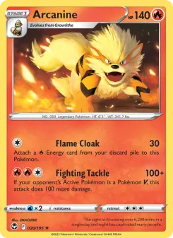 Arcanine — Silver Tempest #20