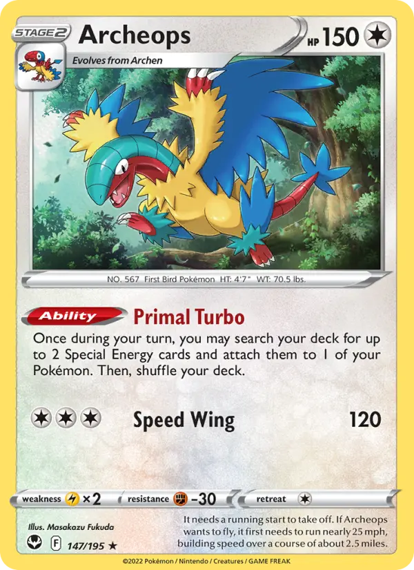 Archeops 147 — Silver Tempest 147, Holofoil finish