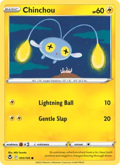 Chinchou — Silver Tempest #51