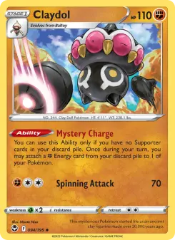 Claydol — Silver Tempest #94
