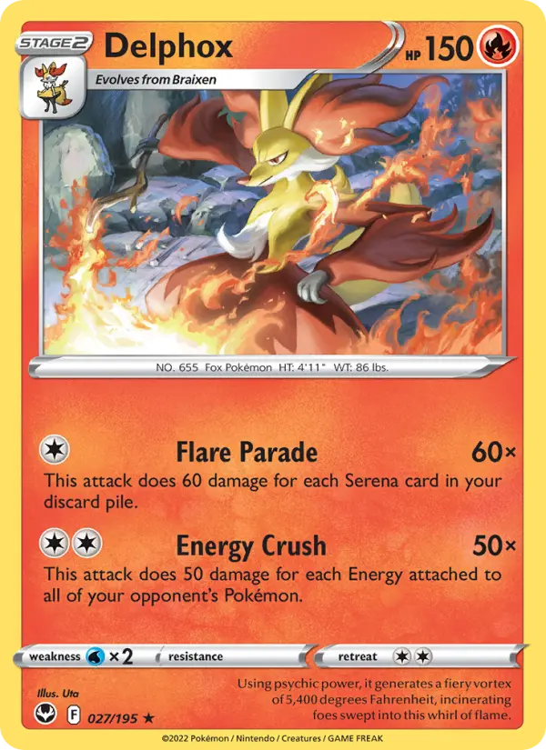 Delphox 27 — Silver Tempest 27, Normal finish