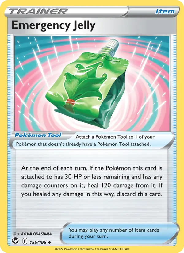 Emergency Jelly 155 — Silver Tempest 155, Normal finish