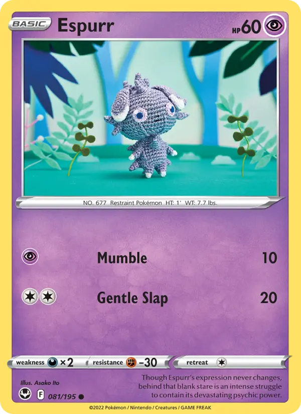Espurr 81 — Silver Tempest 81, Normal finish