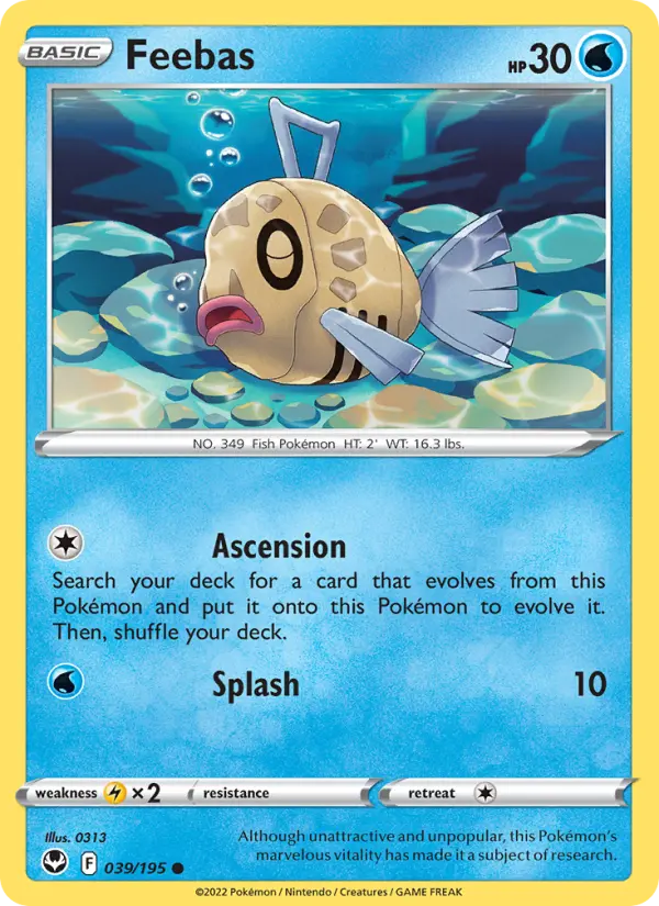 Feebas 39 — Silver Tempest 39, Normal finish