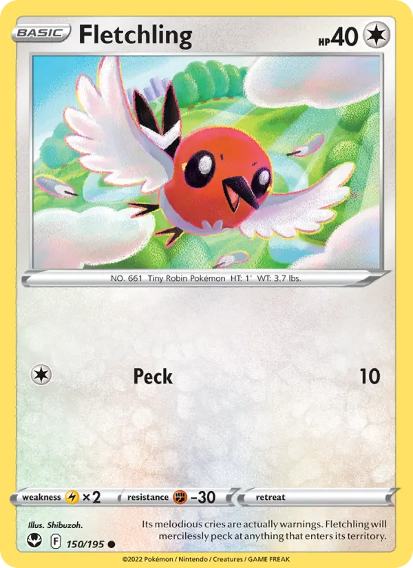Fletchling 150 — Silver Tempest 150, Normal finish
