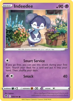 Indeedee 86 — Silver Tempest
