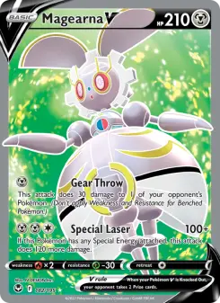 Magearna V 182 — Silver Tempest
