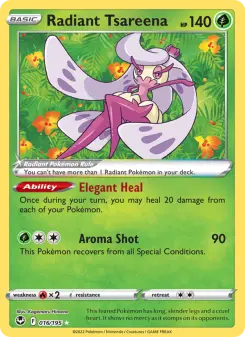 Radiant Tsareena 16 — Silver Tempest