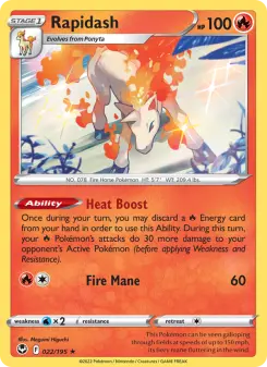 Rapidash — Silver Tempest #22