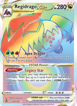 Regidrago VSTAR 201 — Silver Tempest