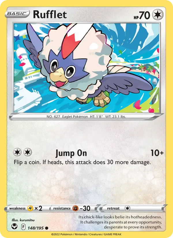 Rufflet 148 — Silver Tempest 148, Normal finish