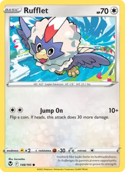 Rufflet — Silver Tempest 148