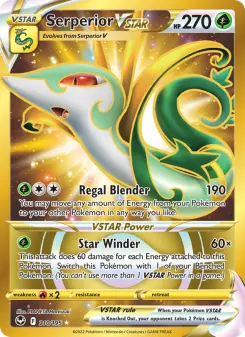 Serperior VSTAR 210 — Silver Tempest