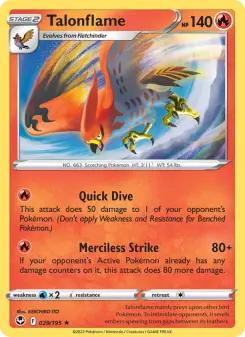 Talonflame — Silver Tempest 29