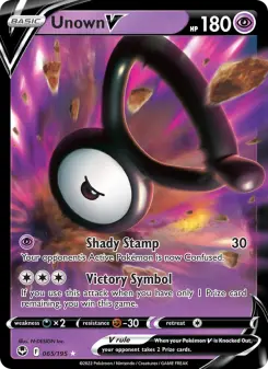 Unown V — Silver Tempest #65
