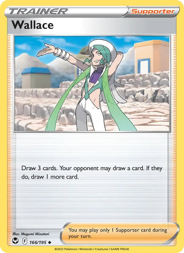 Wallace 166 card from Silver Tempest
