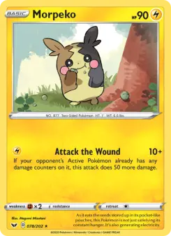 Morpeko — Sword & Shield #78