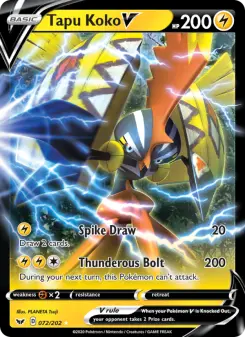 Tapu Koko V — Sword & Shield #72
