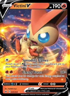 Victini V — Sword & Shield #25