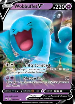 Wobbuffet V 86 — Sword & Shield
