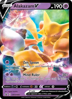 Alakazam V — SWSH Black Star Promos #SWSH083