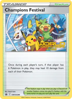 Champions Festival SWSH296 — SWSH Black Star Promos