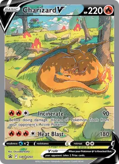 Charizard V SWSH260 — SWSH Black Star Promos
