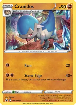 Cranidos — SWSH Black Star Promos SWSH274