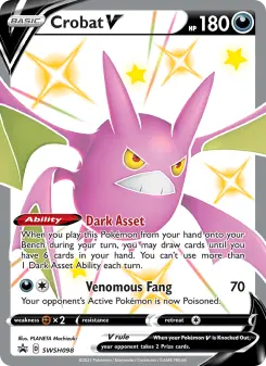 Crobat V — SWSH Black Star Promos #SWSH098