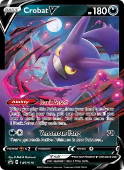 Crobat V — SWSH Black Star Promos #SWSH110