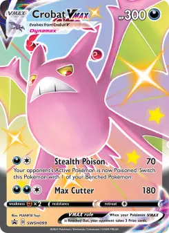 Crobat VMAX — SWSH Black Star Promos #SWSH099