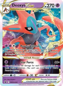 Deoxys VSTAR — SWSH Black Star Promos #SWSH268