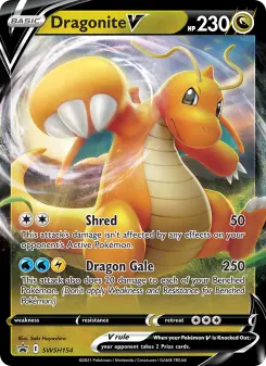 Dragonite V — SWSH Black Star Promos #SWSH154