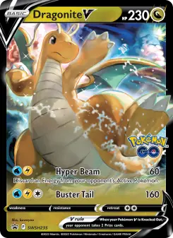 Dragonite V — SWSH Black Star Promos #SWSH235