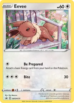 Eevee — SWSH Black Star Promos #SWSH175