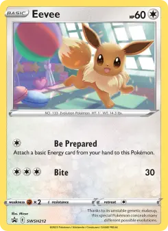 Eevee — SWSH Black Star Promos #SWSH212