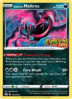 Galarian Moltres — SWSH Black Star Promos #SWSH125