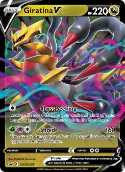 Giratina V — SWSH Black Star Promos #SWSH259
