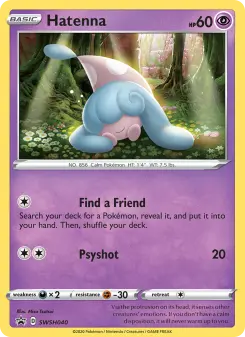 Hatenna SWSH040 — SWSH Black Star Promos
