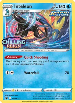 Inteleon — SWSH Black Star Promos SWSH113