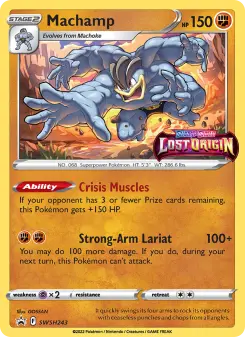 Machamp — SWSH Black Star Promos #SWSH243