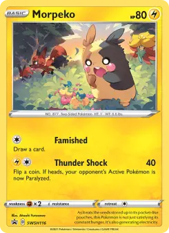 Morpeko — SWSH Black Star Promos #SWSH116