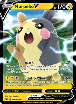 Morpeko V — SWSH Black Star Promos #SWSH056