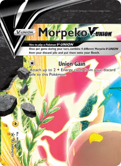 Morpeko V-UNION — SWSH Black Star Promos #SWSH215