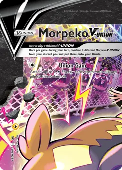 Morpeko V-UNION — SWSH Black Star Promos #SWSH287