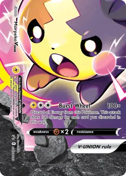 Morpeko V-UNION — SWSH Black Star Promos #SWSH289