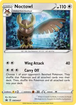 Noctowl — SWSH Black Star Promos SWSH027