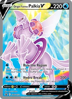 Origin Forme Palkia V — SWSH Black Star Promos #SWSH253